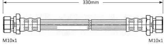 BRAKE FLEXIBLE HOSE