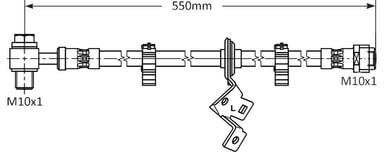 BRAKE FLEXIBLE HOSE