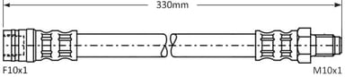 BRAKE FLEXIBLE HOSE