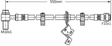 BRAKE FLEXIBLE HOSE