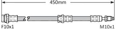 BRAKE FLEXIBLE HOSE