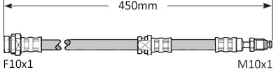 BRAKE FLEXIBLE HOSE