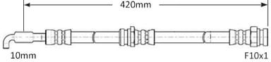 BRAKE FLEXIBLE HOSE