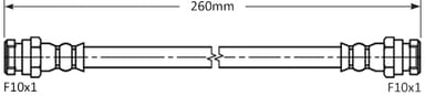 BRAKE FLEXIBLE HOSE