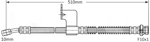 BRAKE FLEXIBLE HOSE