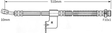 BRAKE FLEXIBLE HOSE