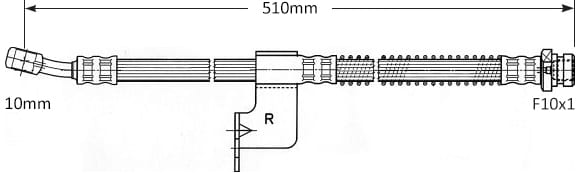 BRAKE FLEXIBLE HOSE