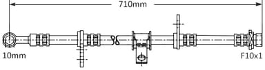 BRAKE FLEXIBLE HOSE