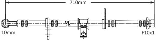 BRAKE FLEXIBLE HOSE
