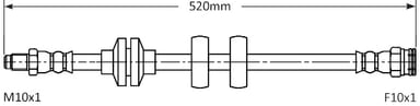BRAKE FLEXIBLE HOSE