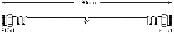 BRAKE FLEXIBLE HOSE