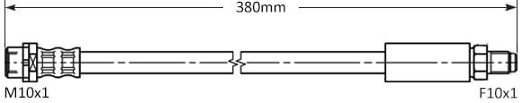 BRAKE FLEXIBLE HOSE