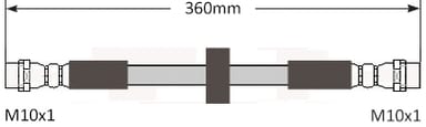 BRAKE FLEXIBLE HOSE