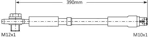 BRAKE FLEXIBLE HOSE