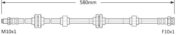 BRAKE FLEXIBLE HOSE