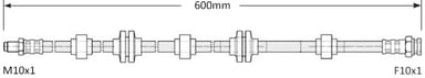 BRAKE FLEXIBLE HOSE
