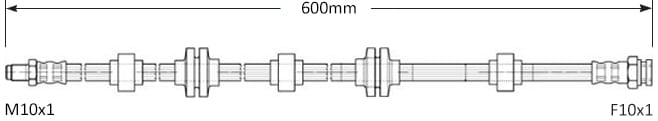 BRAKE FLEXIBLE HOSE