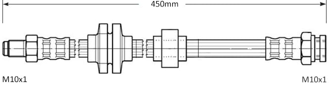 BRAKE FLEXIBLE HOSE