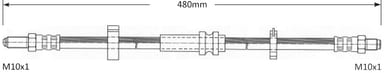 BRAKE FLEXIBLE HOSE