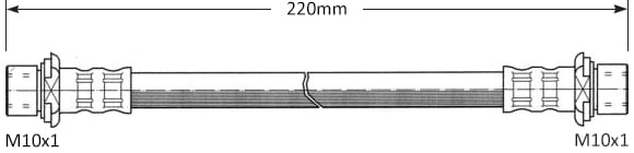 BRAKE FLEXIBLE HOSE