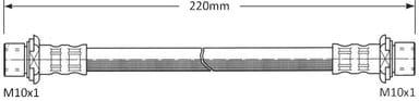 BRAKE FLEXIBLE HOSE