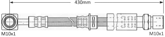 BRAKE FLEXIBLE HOSE