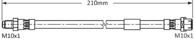 BRAKE FLEXIBLE HOSE