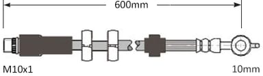BRAKE FLEXIBLE HOSE