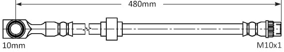 BRAKE FLEXIBLE HOSE