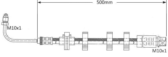 BRAKE FLEXIBLE HOSE