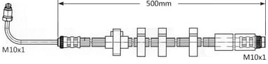 BRAKE FLEXIBLE HOSE