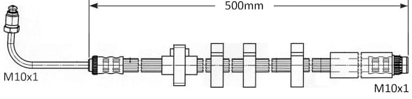 BRAKE FLEXIBLE HOSE