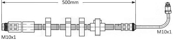 BRAKE FLEXIBLE HOSE