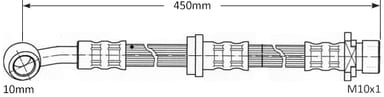 BRAKE FLEXIBLE HOSE