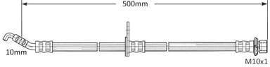 BRAKE FLEXIBLE HOSE