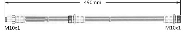 BRAKE FLEXIBLE HOSE
