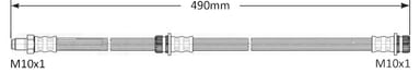 BRAKE FLEXIBLE HOSE