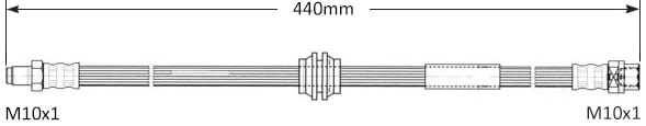 BRAKE FLEXIBLE HOSE