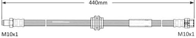 BRAKE FLEXIBLE HOSE