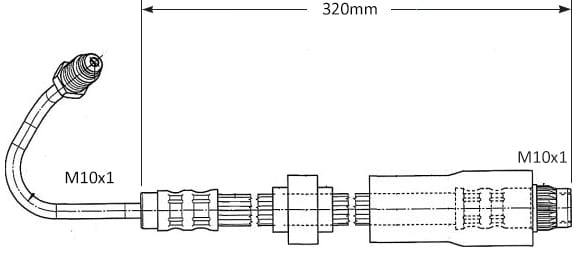 BRAKE FLEXIBLE HOSE