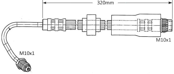 BRAKE FLEXIBLE HOSE