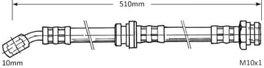BRAKE FLEXIBLE HOSE