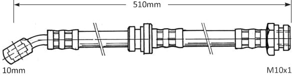 BRAKE FLEXIBLE HOSE
