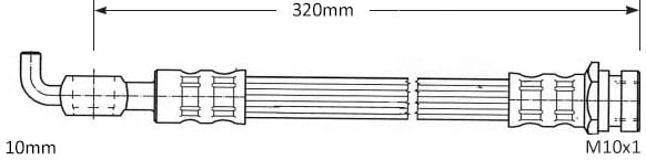BRAKE FLEXIBLE HOSE