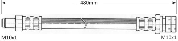 BRAKE FLEXIBLE HOSE
