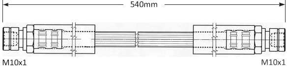 BRAKE FLEXIBLE HOSE