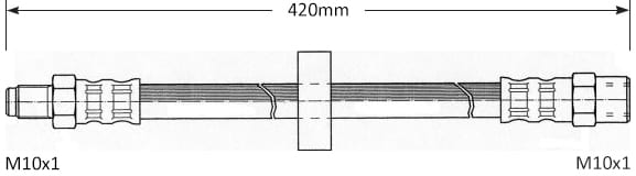BRAKE FLEXIBLE HOSE