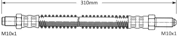 BRAKE FLEXIBLE HOSE