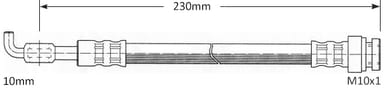 BRAKE FLEXIBLE HOSE