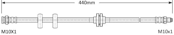BRAKE FLEXIBLE HOSE